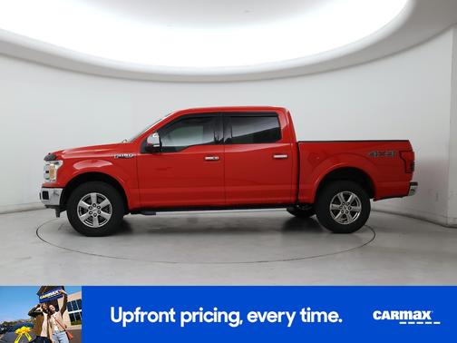 Red 2018 Ford F-150 Lariat