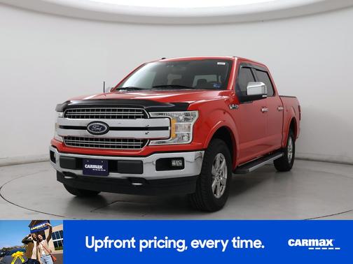 Red 2018 Ford F-150 Lariat