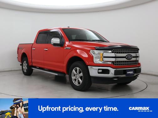 Red 2018 Ford F-150 Lariat
