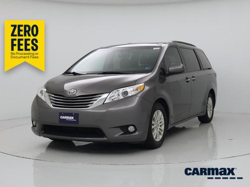 Gray 2016 Toyota Sienna XLE