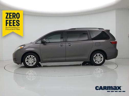 Gray 2016 Toyota Sienna XLE