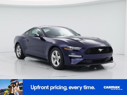 Blue 2018 Ford Mustang Ecoboost