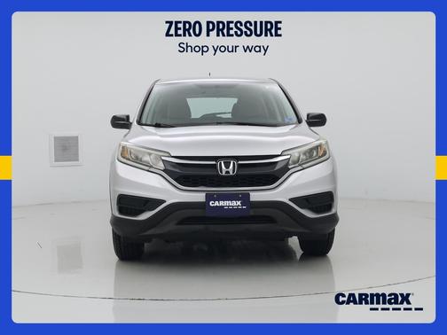 Silver 2015 Honda CR-V LX