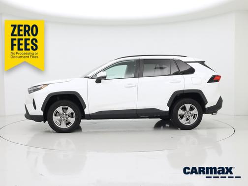 White 2022 Toyota RAV4 XLE