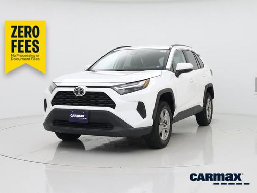 White 2022 Toyota RAV4 XLE