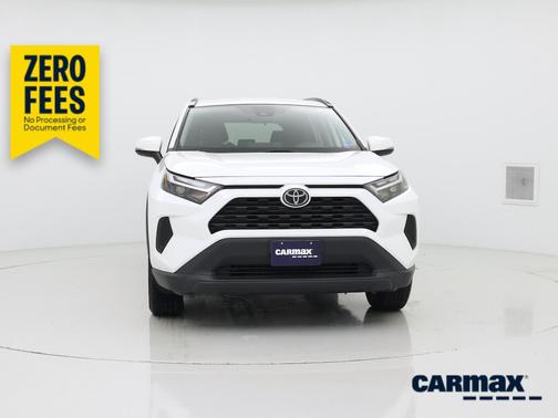 White 2022 Toyota RAV4 XLE