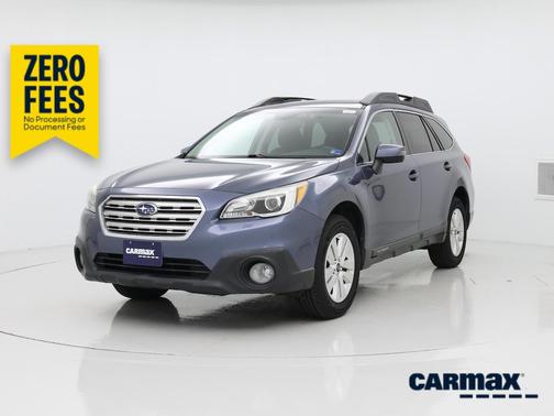 Blue 2016 Subaru Outback 2.5I Premium