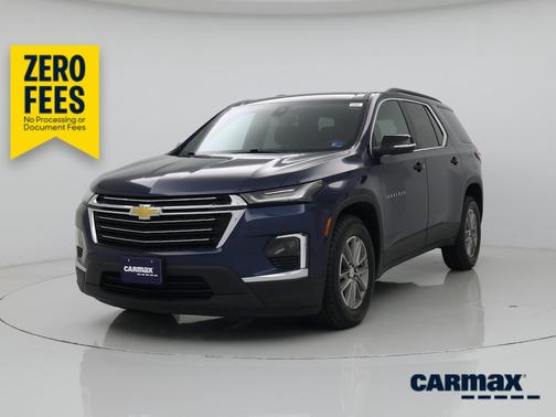 Blue 2023 Chevrolet Traverse LT Cloth