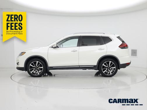 White 2018 Nissan Rogue SL