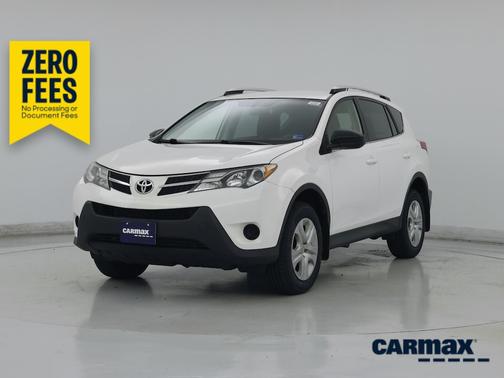 White 2014 Toyota RAV4 LE