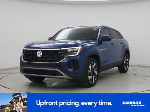 Blue 2025 Volkswagen Atlas Cross Sport SE w/Tech