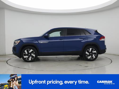 Blue 2025 Volkswagen Atlas Cross Sport SE w/Tech