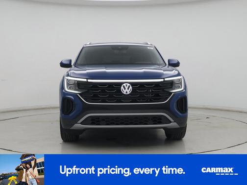 Blue 2025 Volkswagen Atlas Cross Sport SE w/Tech