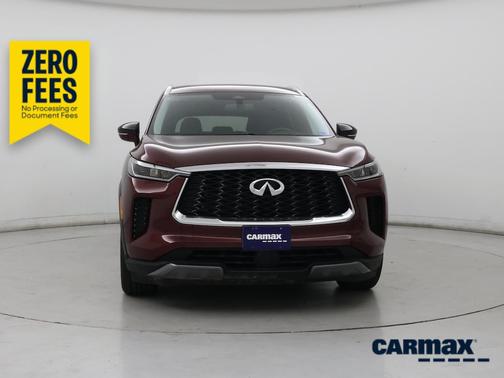 Red 2022 INFINITI QX60 Luxe