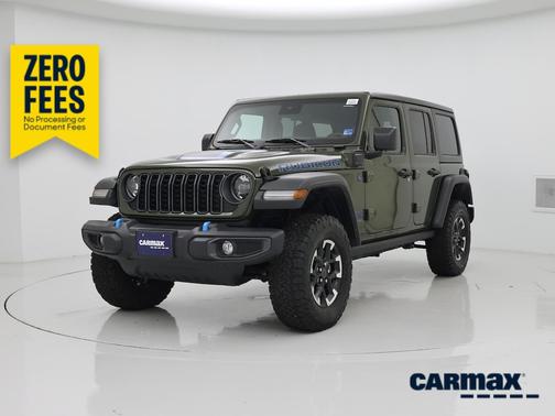 Green 2024 Jeep Wrangler 4xe Rubicon