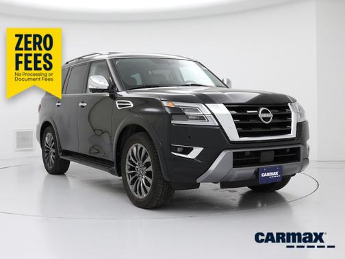 Black 2023 Nissan Armada Platinum