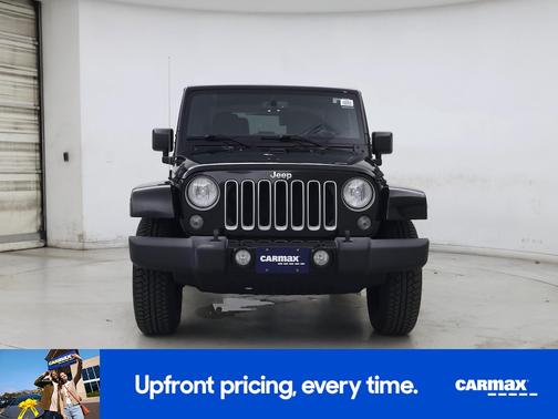 Black 2016 Jeep Wrangler Sahara