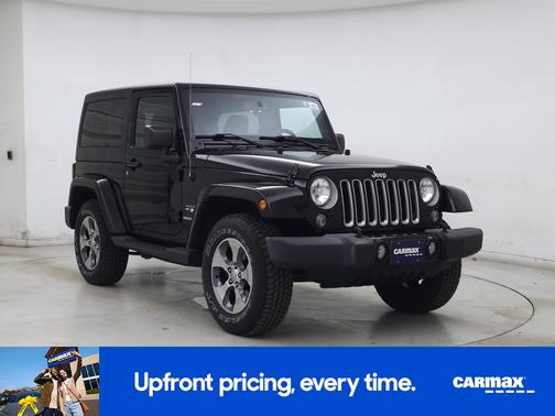 Black 2016 Jeep Wrangler Sahara