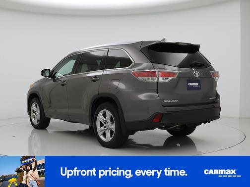 Gray 2015 Toyota Highlander Limited