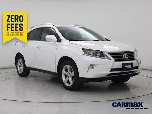White 2015 Lexus RX 350