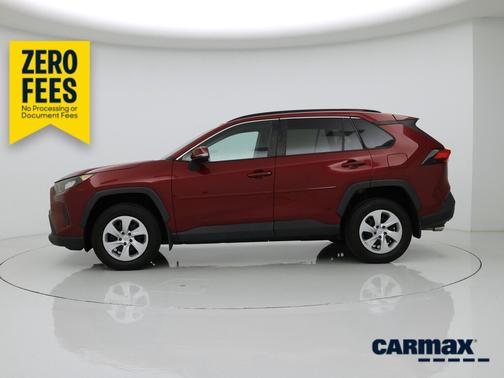 Burgundy 2019 Toyota RAV4 LE