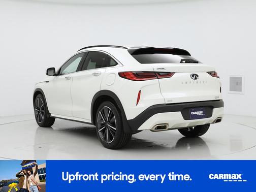 White 2023 INFINITI QX55 Luxe