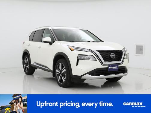 White 2023 Nissan Rogue Platinum