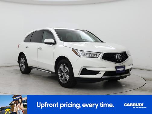 White 2019 Acura MDX