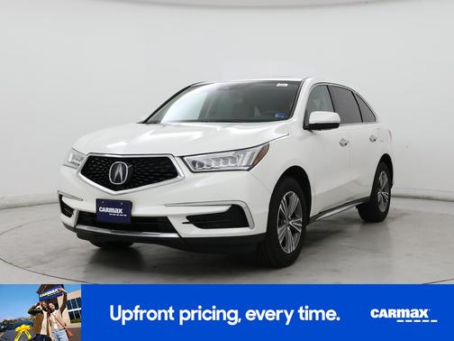 White 2019 Acura MDX