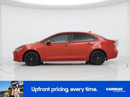 Red 2021 Toyota Corolla LE