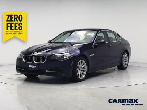Blue 2014 BMW 535 XI