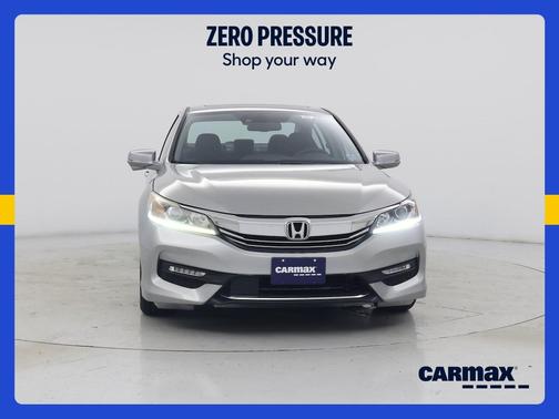 Silver 2016 Honda Accord EX-L