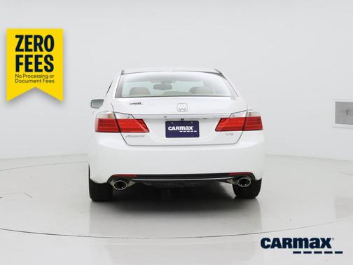 White 2015 Honda Accord EX-L