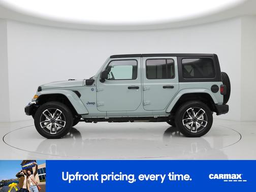 Green 2024 Jeep Wrangler 4xe Sport S