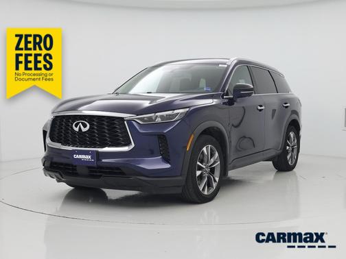 Blue 2024 INFINITI QX60 Luxe