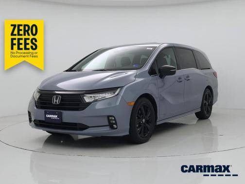 Blue 2023 Honda Odyssey Sport