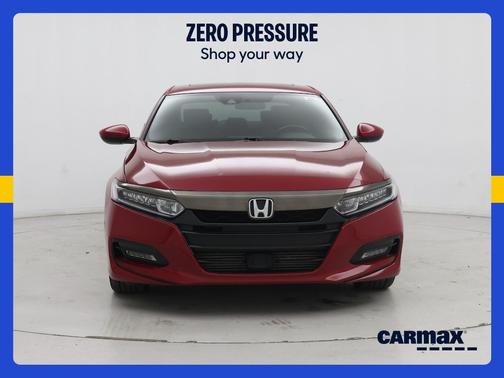 Burgundy 2018 Honda Accord Sport