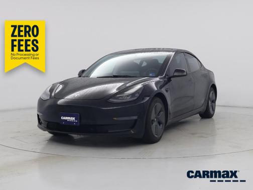 Black 2022 Tesla Model 3 Long Range