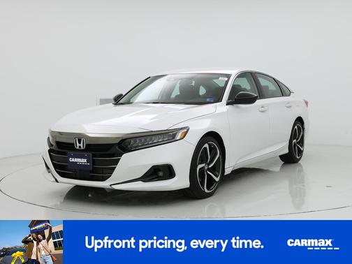 White 2022 Honda Accord Sport SE