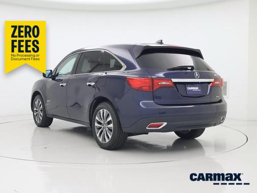 Blue 2016 Acura MDX