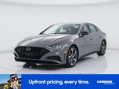 Gray 2021 Hyundai SONATA SEL Plus