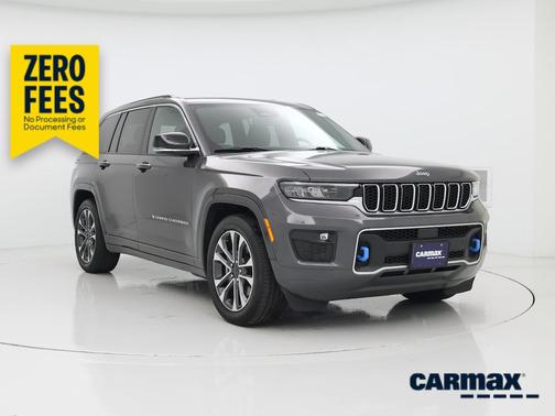 Gray 2023 Jeep Grand Cherokee 4xe Overland