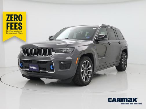 Gray 2023 Jeep Grand Cherokee 4xe Overland