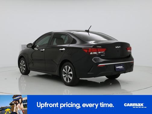 Black 2022 Kia Rio S