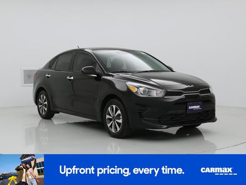 Black 2022 Kia Rio S
