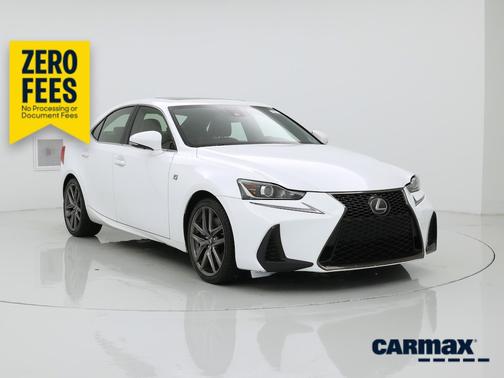 White 2017 Lexus IS 300 F-Sport