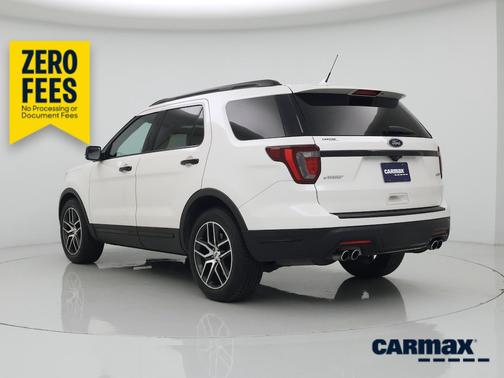 White 2018 Ford Explorer Sport
