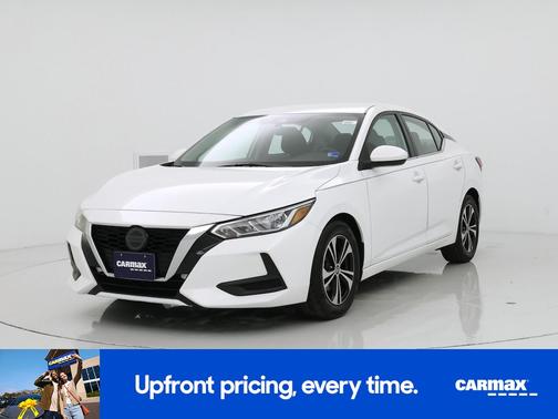 White 2022 Nissan Sentra SV