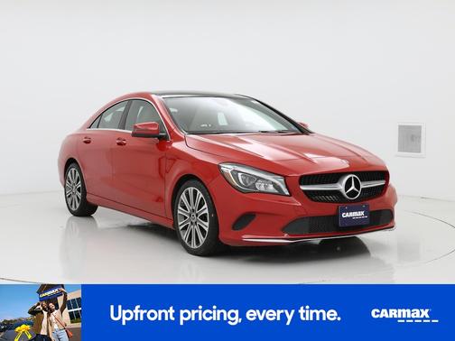 Red 2019 Mercedes-Benz CLA 250