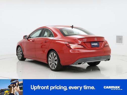 Red 2019 Mercedes-Benz CLA 250
